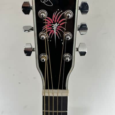 Esteban American Legacy Electric/Acoustic Guitar Fireworks Limited Edition image 4