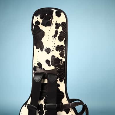 Levy's Canada Guitar Leather Case Cow Cowprint image 6