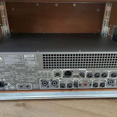 Gallien-Krueger 2001RB bass amp + RFB-III footswitch + 6u flight case image 4