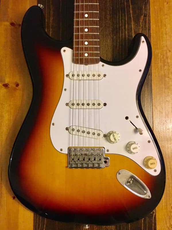 Fender Stratocaster Sunburst, Made in Japan 1995-96 | Reverb