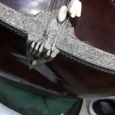 p. & brothers  professional vintage sitar, 40 to 45 years old, double tumba amazin mind blowing sound image 6
