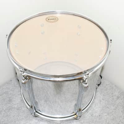 Tama Rockstar 10" x 13" Rack Tom w/ Floating Mount Japan Mirrored Chrome image 7