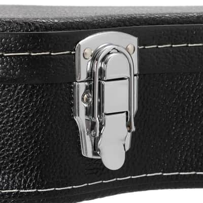 Glarry Hard-Shell Electric Guitar Case Flat Surface Black suit for GST, GTL 2020s - Black image 5