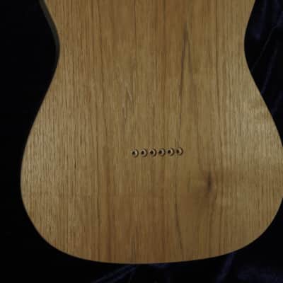 Acacia Koa Top \ Butternut Tele Style Body 4lbs 3oz #3676  *IMPORT CHARGES INCLUDED image 6