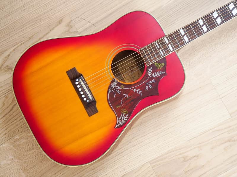 1960s Lyle 680-L Hummingbird Set Neck Vintage Dreadnought Acoustic Guitar Japan w/ Case image 1