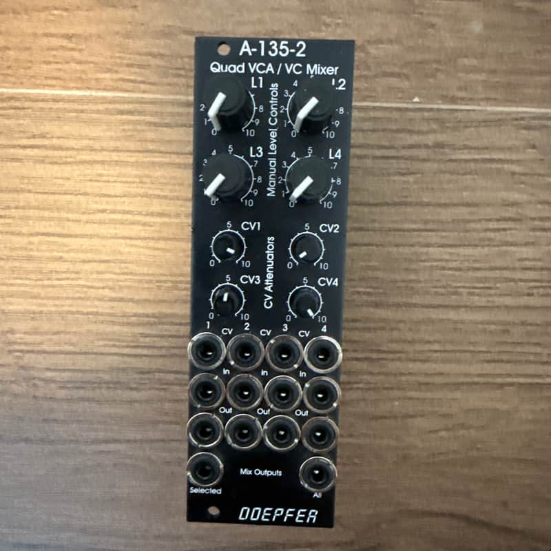 Doepfer A-135-2V Quad VCA / VC Mixer