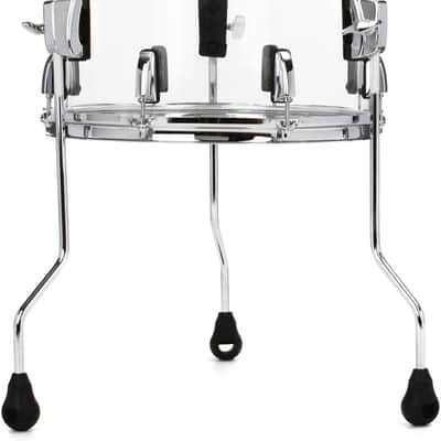 Pearl Crystal Beat Floor Tom - 13 x 14 inch - Ultra Clear image 1