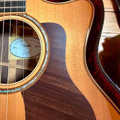 2015 Taylor 814ce LTD Brazilian Rosewood – Factory Documented – X-Braced – CITES Compliant image 18