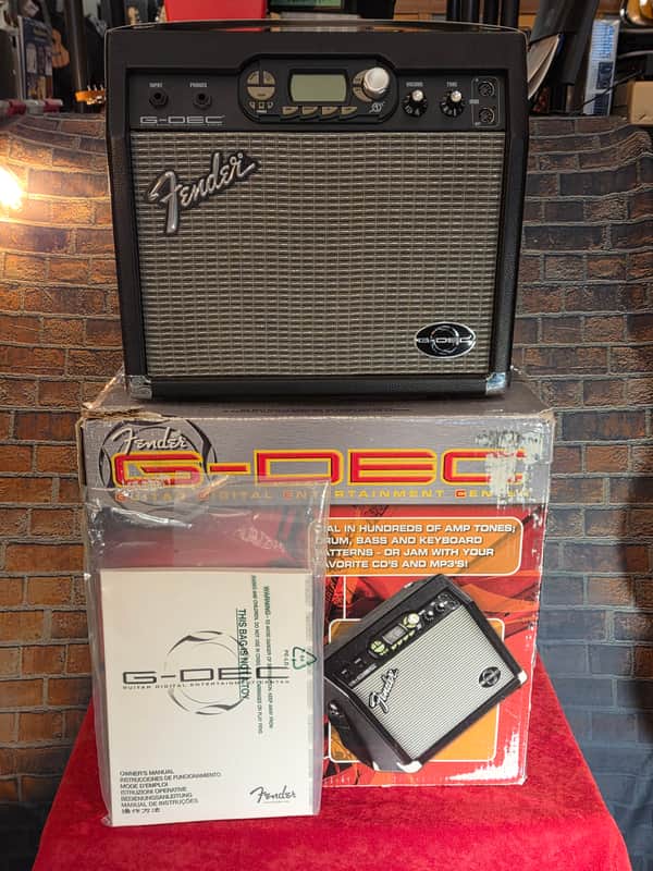 Fender G-DEC Guitar Digital Entertainment Center 15-Watt 1x8" Guitar Practice Amp w/ Original Box & Manual image 1