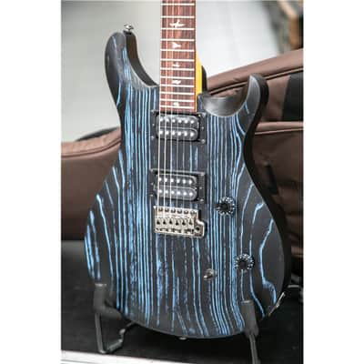 PRS SE Limited Edition Swamp Ash CE24 Sandblasted Blue image 9