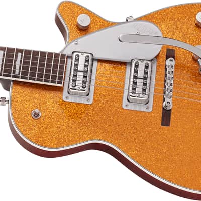 Gretsch : G6129T-89 Vintage Select ‘89 Sparkle Jet GLD RW image 6