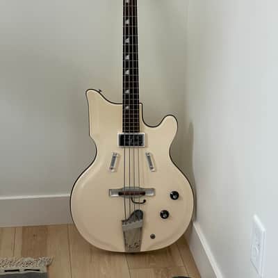 1963 Val-Pro National 85 "Map Bass" Guitar with OHC image 2
