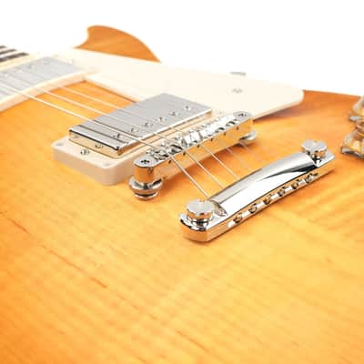 Gibson Les Paul Standard 50s Figured Top Dirty Lemon Burst Cherry Back image 7