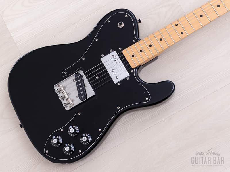 2006 Fender Telecaster Custom ‘72 Vintage Reissue TC72-78 Black w/ Wide Range & Hangtags, Japan CIJ image 1