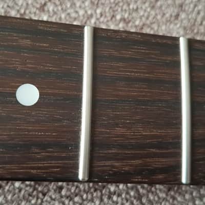 Left-Handed 22 Fret Roasted Maple Stratocaster Strat Guitar Neck image 3