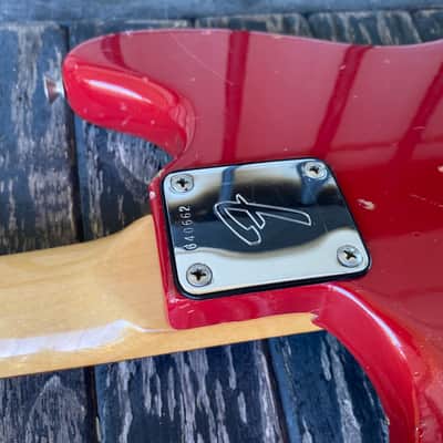 Fender Bronco 1976 - Red image 9