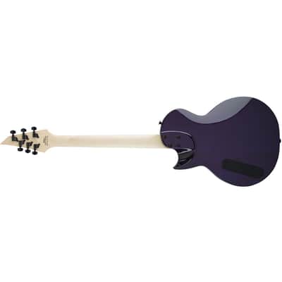 Jackson JS Series Monarkh SC JS22 Quilt Maple Guitar, Amaranth Fingerboard, Transparent Purple Burst image 13