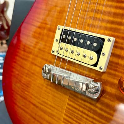 🌟2007 KOREA🌟 PRS SE Custom 22~ Flat Top Model~ Cherry Sunburst~ Moon Inlays! image 6