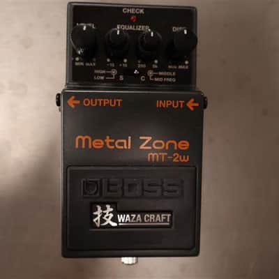 Boss MT2W Metal Zone Waza Craft (Used) image 1