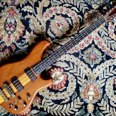 1980 Ibanez MC980 Musician 8 String Neck Thru Active Bass Guitar OHSC image 2