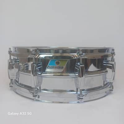 Ludwig Supraphonic 5x14"Snare Drum Vintage 1979 Blue/Olive#1846361 10Lug Chicago image 1