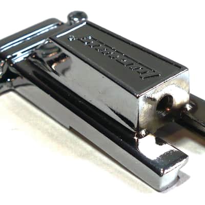 Ludwig P-85 Throw Off Faceplate / Chrome image 3