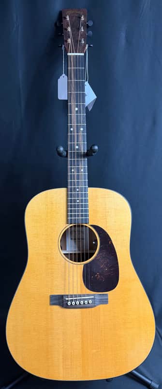 Martin D-10E Retro Dreadnought Acoustic-Electric Guitar Vintage Natural w/ Soft Case (430) image 1