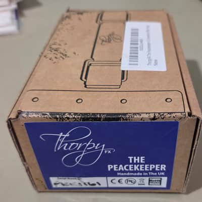ThorpyFX Peacekeeper V2 Low-Gain Overdrive 2024 - Silver/Blue/White image 4