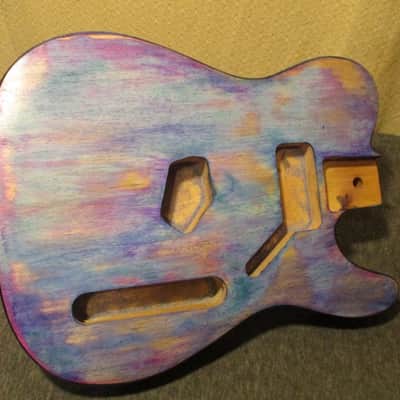 Dyed Basswood Telecaster Body image 5