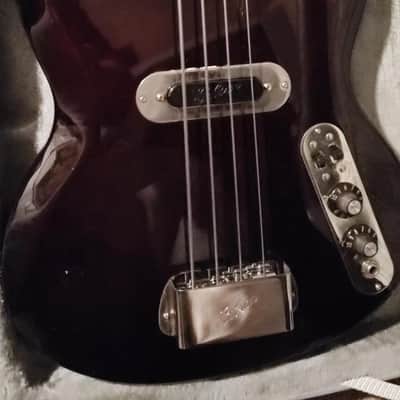 Beautiful 1971 Excellent Condition Gibson Custom SB-400 Bass Cherry Alder w/ Hard Shell Case & accessories image 3