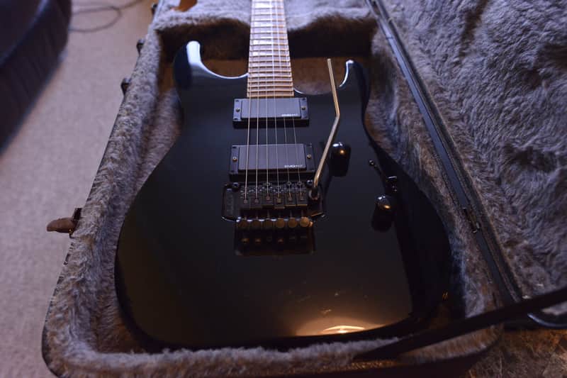Jackson DK2 Dinky Reverse Headstock MIJ Japan EMG-HZ Floyd Rose DK