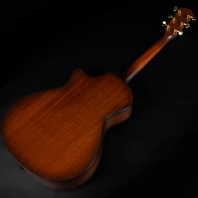 2024 Taylor Limited Edition 50th Anniversary 312ce - Shaded Edgeburst | USA All Solid Grand Concert Acoustic Guitar V-Class Bracing Cutaway Pickup | OHSC image 11