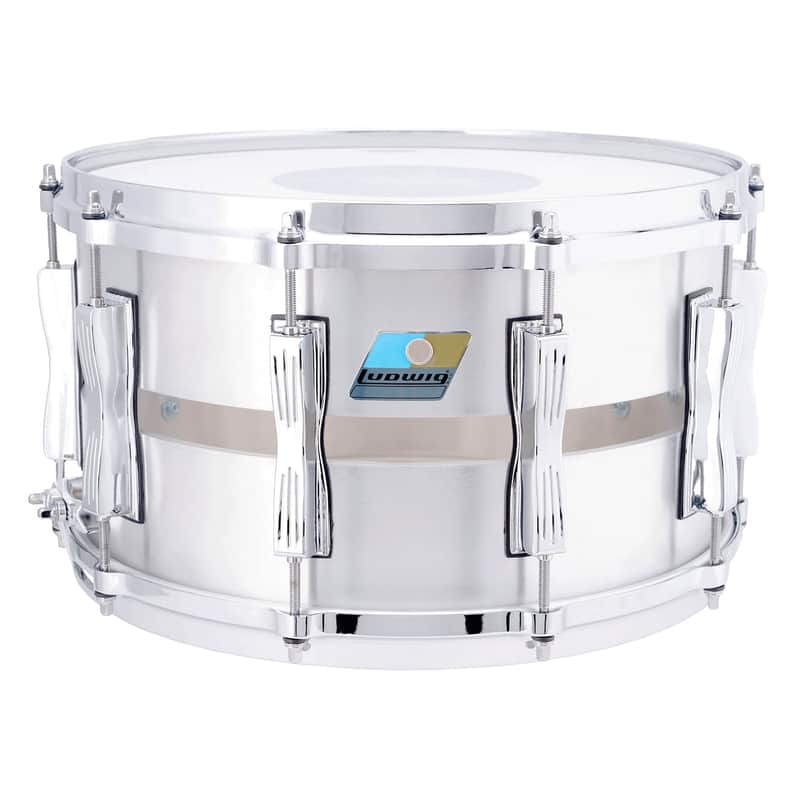 Ludwig L903XXCA Limited Edition Cast Aluminum Slotted Coliseum 8x14" 10-Lug Snare Drum 2025 image 1
