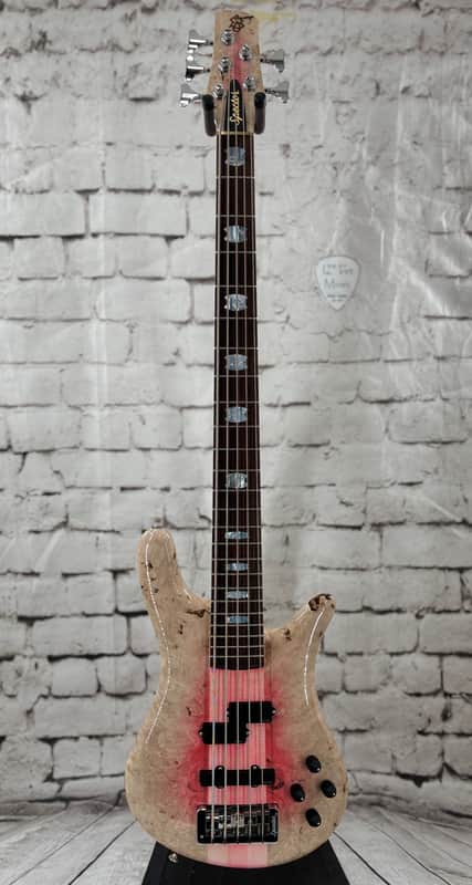 Spector USA Custom Shop NS-5 in Pink Reverse Burst (2025)