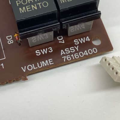Roland Alpha Juno 1 & 2 - Slider Board ASSY 76160400 image 4