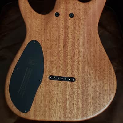 Mayones Duvell Elite 7 25.4" Curly Poplar top, Mahogany body, Wenge neck, Ebony fretboard 16", Velvetrone Pickups image 2