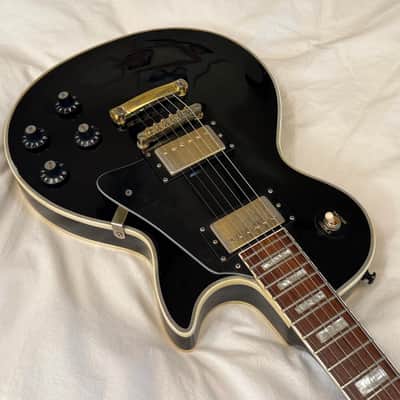 Vintage 2005 Epiphone (Gibson) Les Paul Custom - Ebony (Black Beauty) - Made in Korea (MIK) - Free Pro Setup image 3
