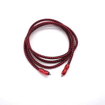 AudioQuest King Cobra Interconnects (2m) 2 Cables Pair Red Black Audiophile image 4