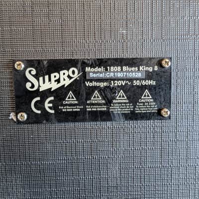 Supro 1808 Blues King 8 1-Watt 1x8" Guitar Combo image 8