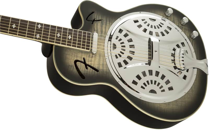Fender Roosevelt Resonator CE w/ Electronics Moonlight Burst image 3