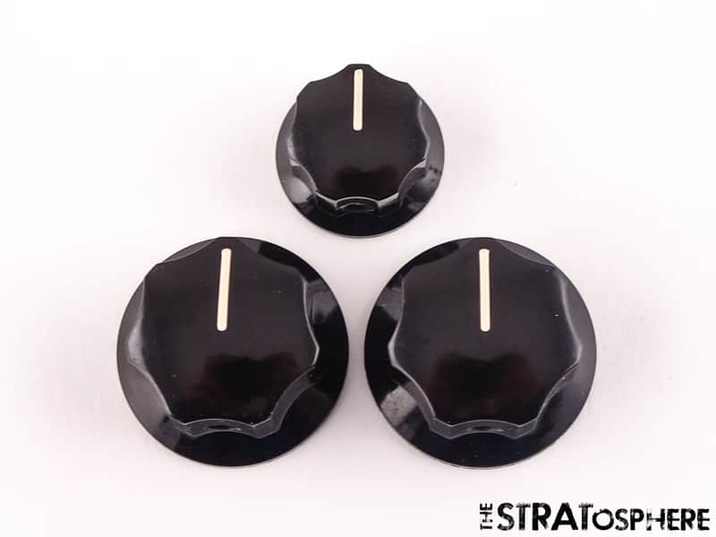 3 Fender Vintera II 60s Jazz J Bass GUITAR KNOBS, Control Volume Tone image 1