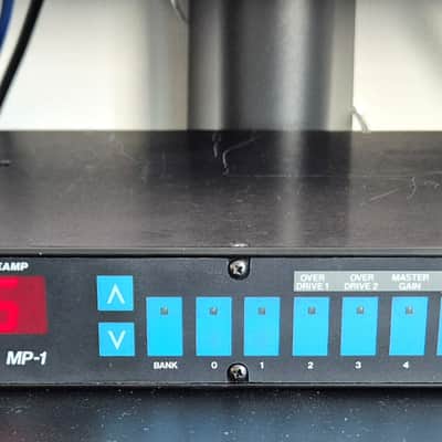 A/DA MP-1 Guitar Preamp 1990s - ADA Depot MOD4 MKii - Black image 2
