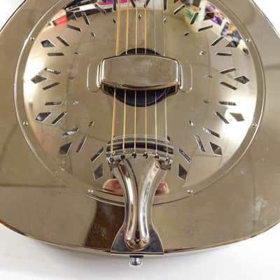 Dobro Hound Dog M-14 Metalbody - Nickel image 3