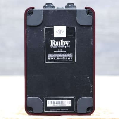 Universal Audio Ruby '63 Top Boost Amplifier UAFX Dual-Engine Effect Pedal w/Box image 4