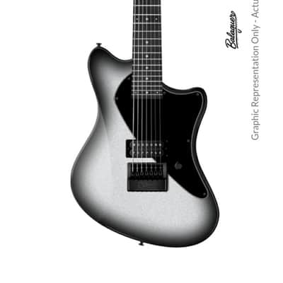 Balaguer Guitars Espada Select Custom 7-string Baritone Evertune 2019 Silverburst image 6