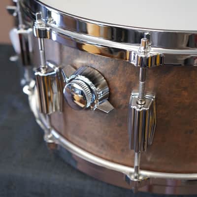 TAMA/JAPAN- Mastercraft #BB-156 | 6.5x14" Bell Brass Snare Drum w/ Die Cast Hoops & Amazing 3mm Shell image 8