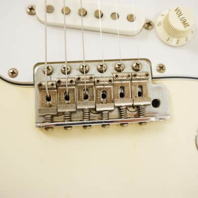 1984 Fender Japan ST62-70 Stratocaster Vintage White JV Serial image 8