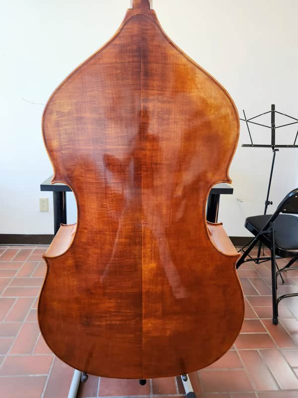 Used Krutz 550 series model B355 Upright 3/4 Size Bass with Bag + Bow image 1
