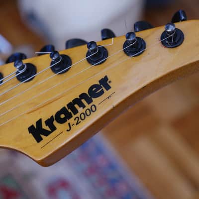 Kramer / ESP J-2000 Pacer Prototype with Kahler 1984 Red image 15