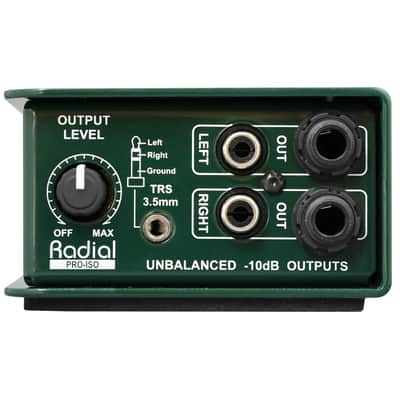 Radial Pro-Iso Stereo Line Isolator image 3